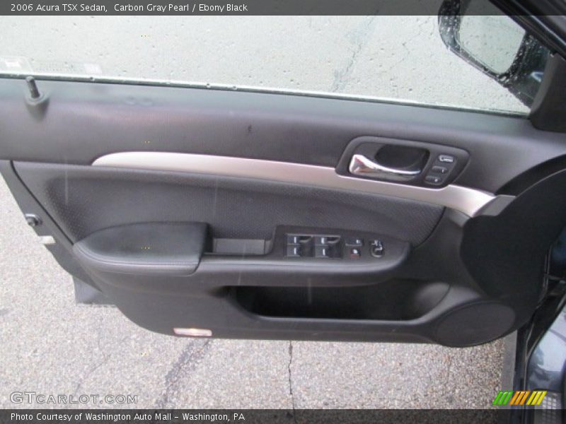 Carbon Gray Pearl / Ebony Black 2006 Acura TSX Sedan