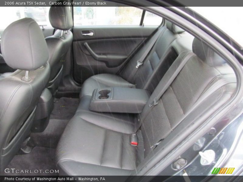 Carbon Gray Pearl / Ebony Black 2006 Acura TSX Sedan