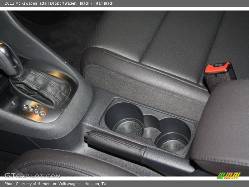 Black / Titan Black 2012 Volkswagen Jetta TDI SportWagen
