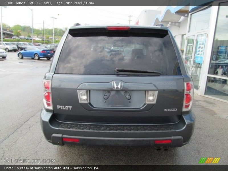 Sage Brush Pearl / Gray 2006 Honda Pilot EX-L 4WD