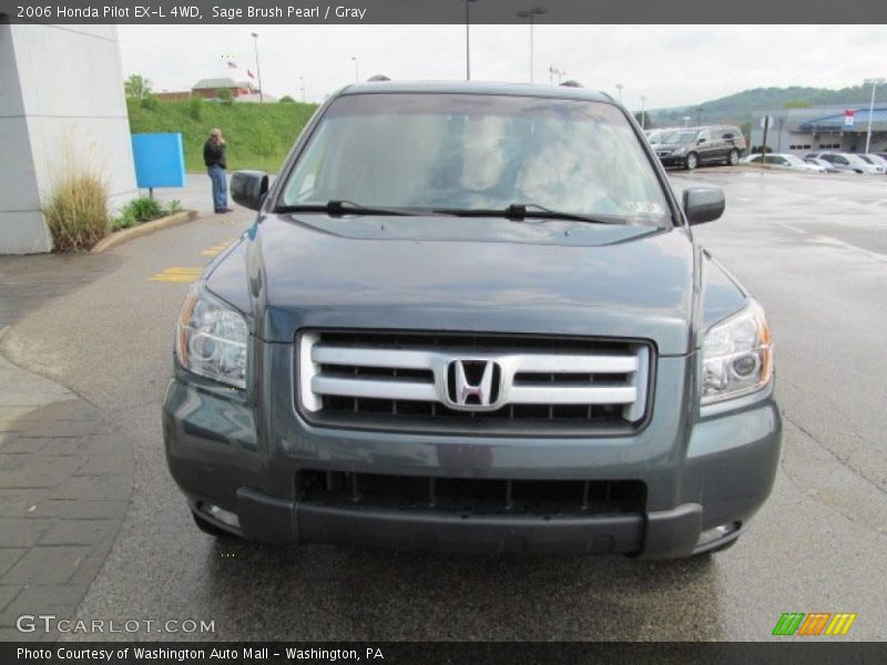 Sage Brush Pearl / Gray 2006 Honda Pilot EX-L 4WD