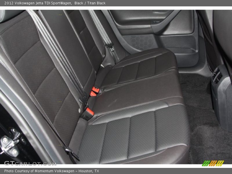 Black / Titan Black 2012 Volkswagen Jetta TDI SportWagen