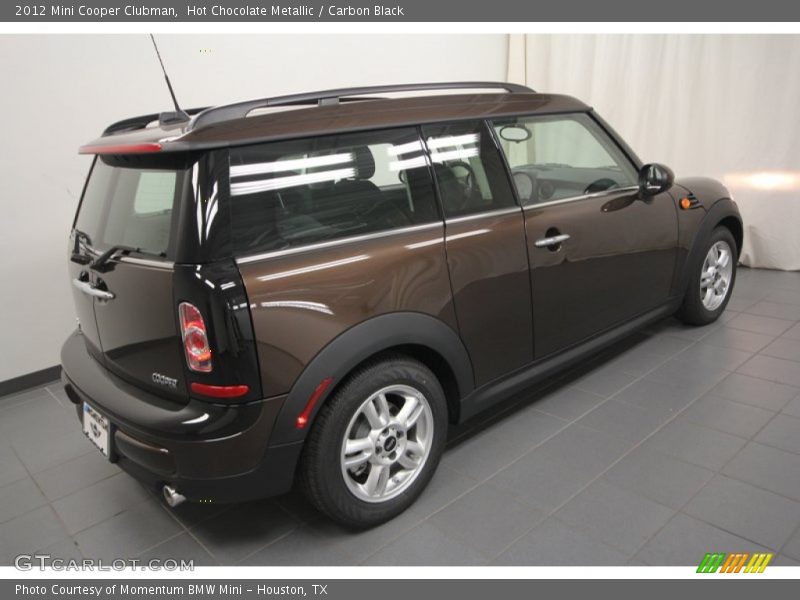 Hot Chocolate Metallic / Carbon Black 2012 Mini Cooper Clubman