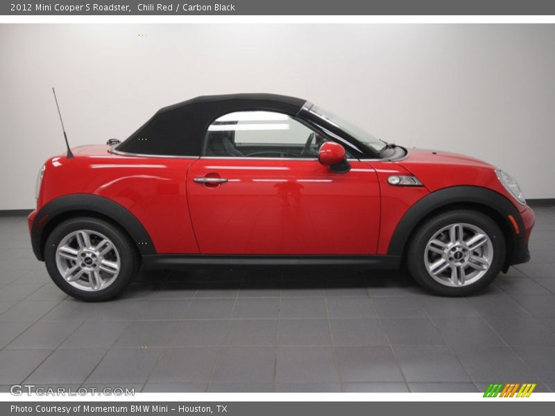 Chili Red / Carbon Black 2012 Mini Cooper S Roadster