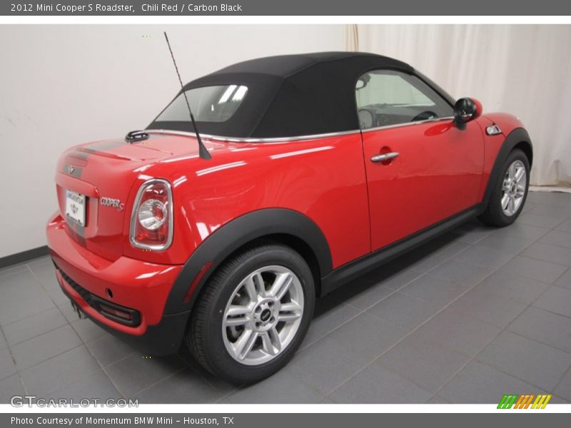 Chili Red / Carbon Black 2012 Mini Cooper S Roadster