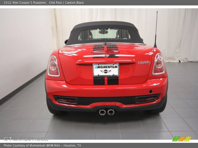 Chili Red / Carbon Black 2012 Mini Cooper S Roadster