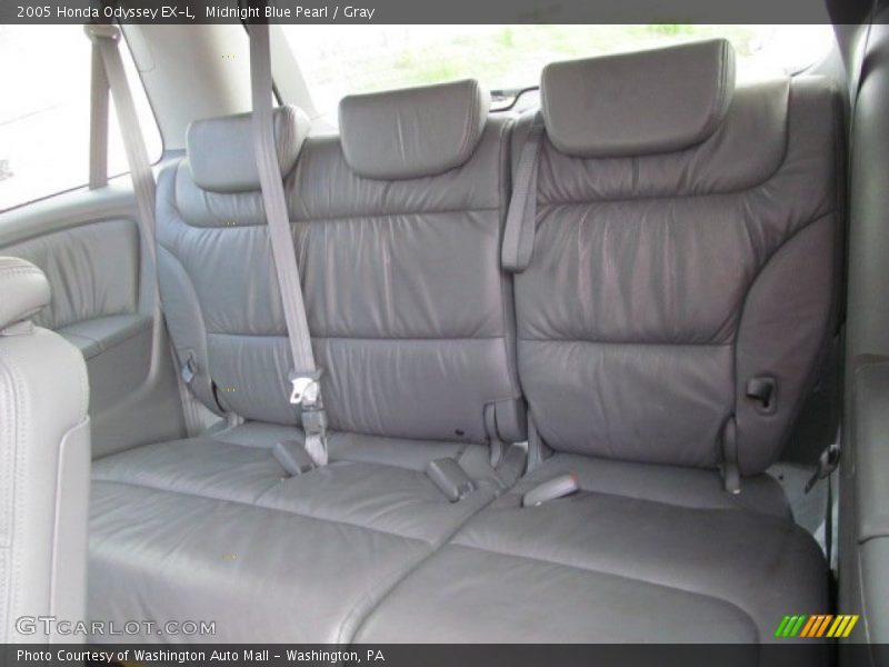 Midnight Blue Pearl / Gray 2005 Honda Odyssey EX-L