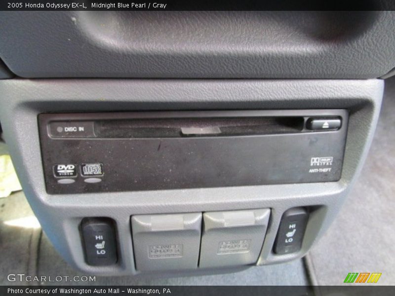 Midnight Blue Pearl / Gray 2005 Honda Odyssey EX-L