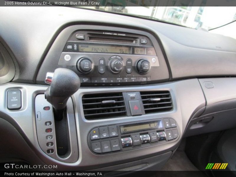 Midnight Blue Pearl / Gray 2005 Honda Odyssey EX-L