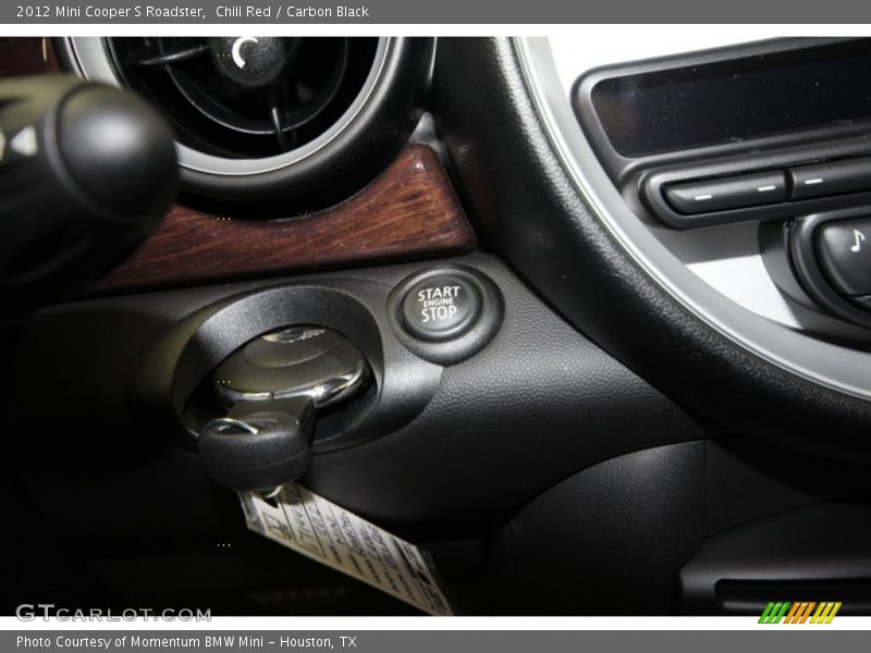 Chili Red / Carbon Black 2012 Mini Cooper S Roadster