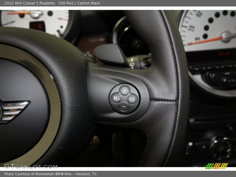 Chili Red / Carbon Black 2012 Mini Cooper S Roadster