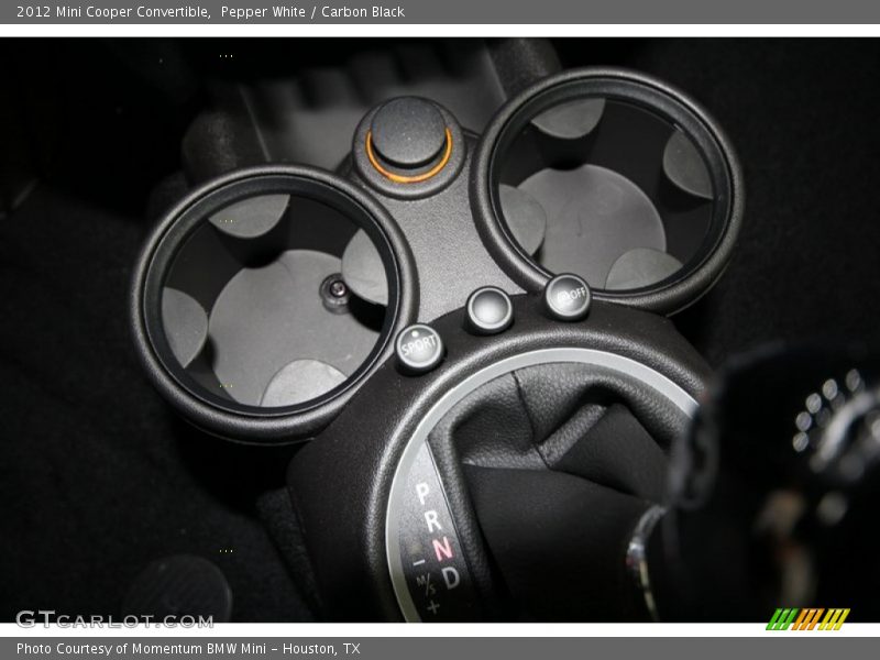 Pepper White / Carbon Black 2012 Mini Cooper Convertible