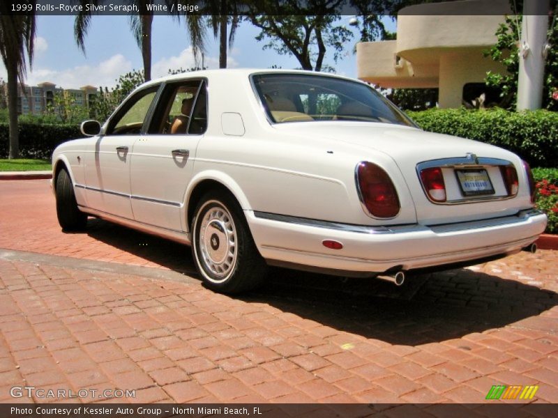 White / Beige 1999 Rolls-Royce Silver Seraph