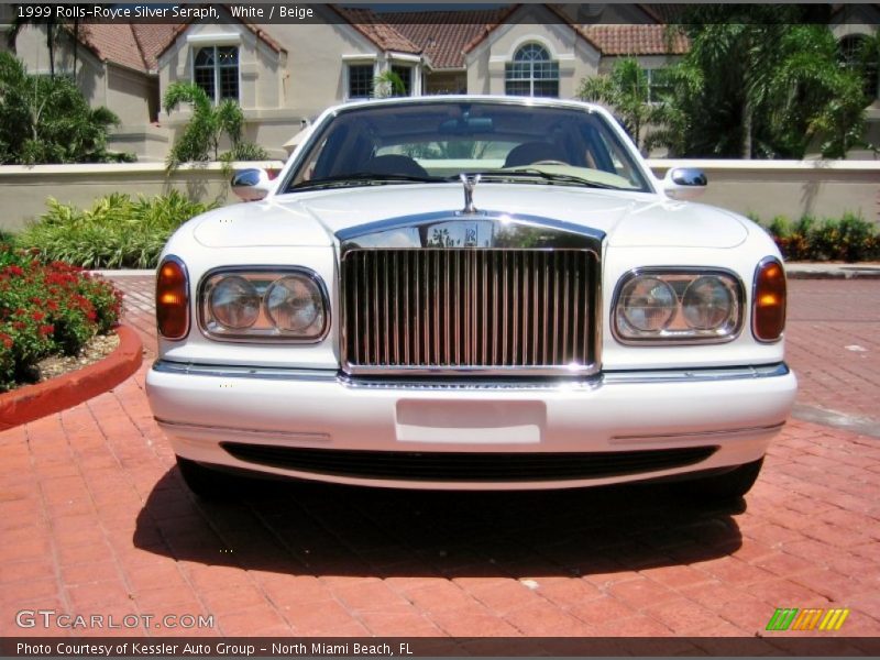 White / Beige 1999 Rolls-Royce Silver Seraph