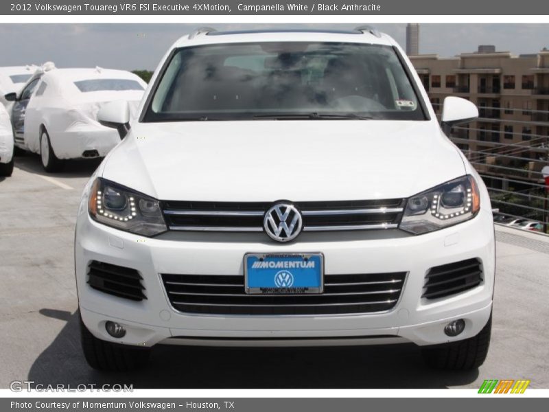Campanella White / Black Anthracite 2012 Volkswagen Touareg VR6 FSI Executive 4XMotion