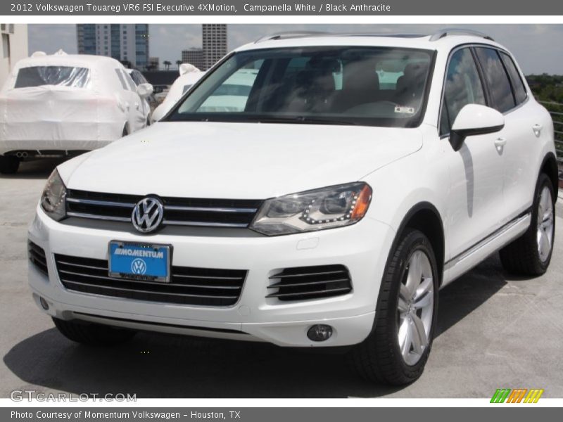 Campanella White / Black Anthracite 2012 Volkswagen Touareg VR6 FSI Executive 4XMotion