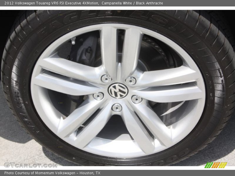 Campanella White / Black Anthracite 2012 Volkswagen Touareg VR6 FSI Executive 4XMotion