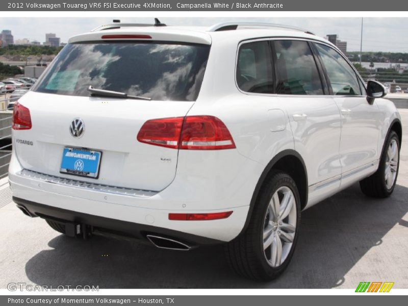 Campanella White / Black Anthracite 2012 Volkswagen Touareg VR6 FSI Executive 4XMotion