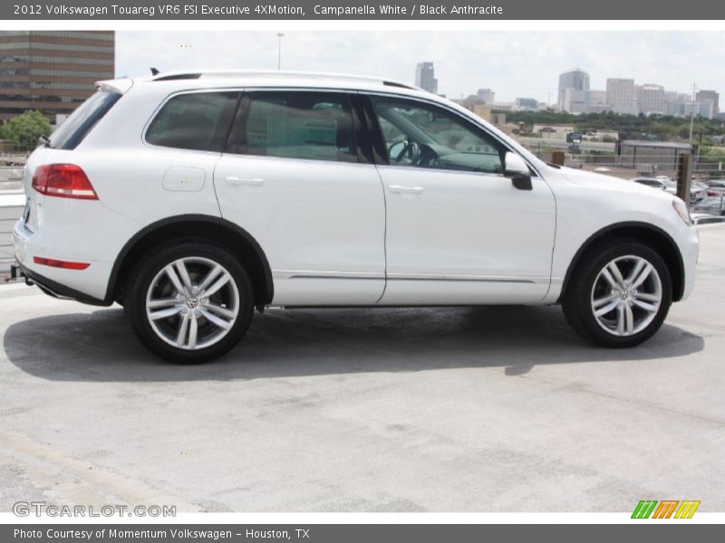 Campanella White / Black Anthracite 2012 Volkswagen Touareg VR6 FSI Executive 4XMotion
