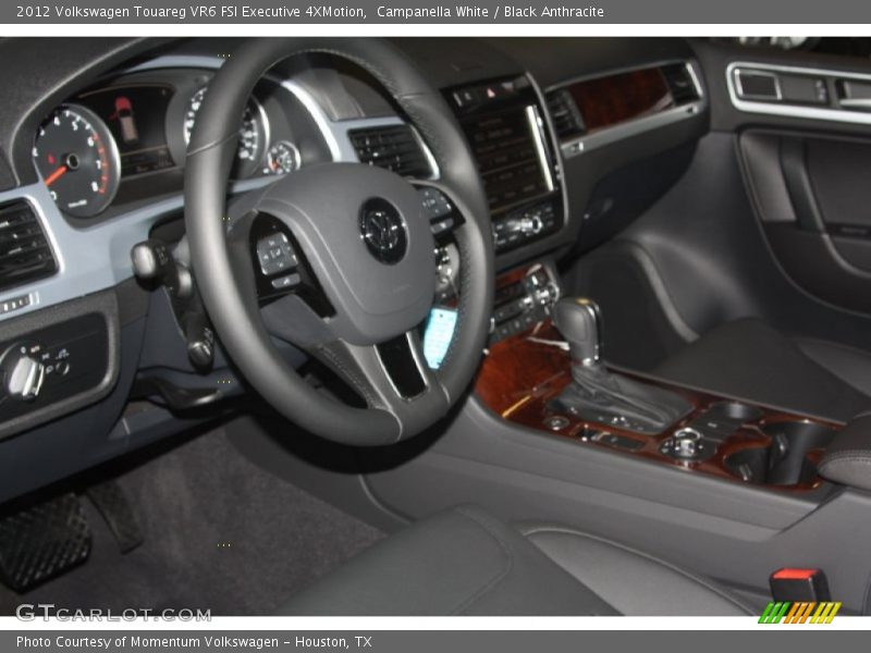 Campanella White / Black Anthracite 2012 Volkswagen Touareg VR6 FSI Executive 4XMotion