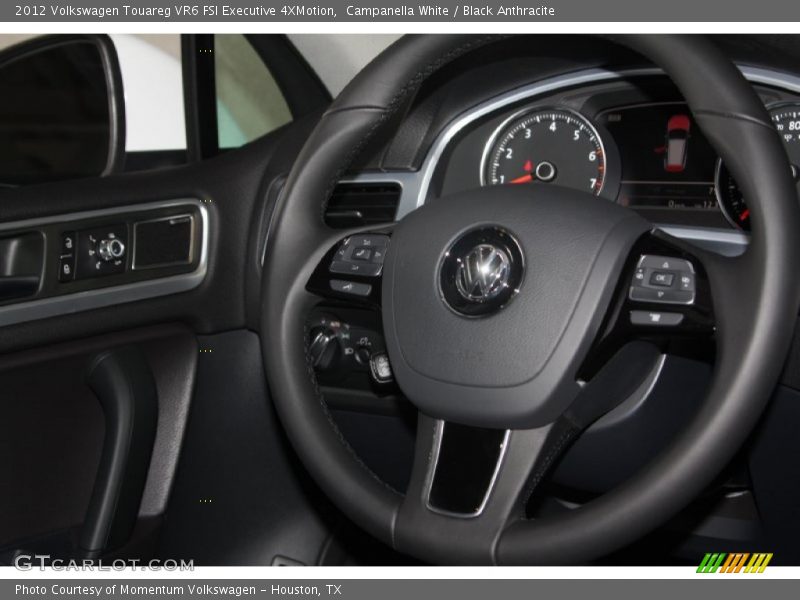 Campanella White / Black Anthracite 2012 Volkswagen Touareg VR6 FSI Executive 4XMotion