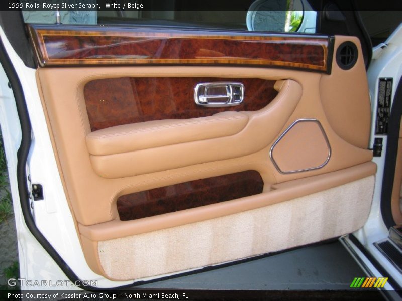 White / Beige 1999 Rolls-Royce Silver Seraph