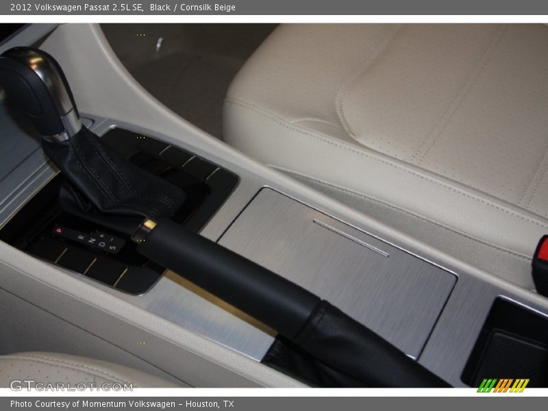 Black / Cornsilk Beige 2012 Volkswagen Passat 2.5L SE