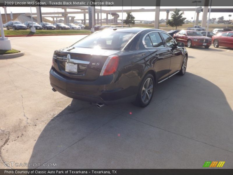 Tuxedo Black Metallic / Charcoal Black 2009 Lincoln MKS Sedan