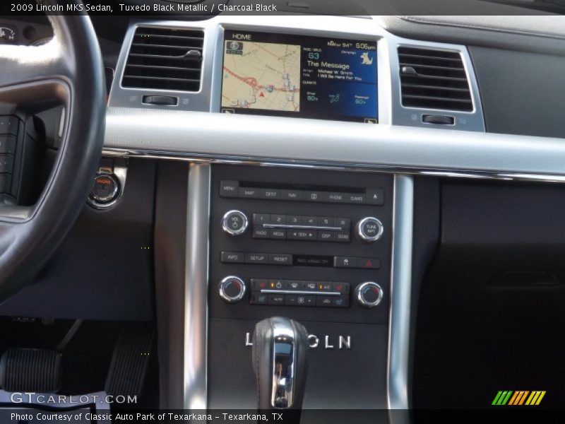 Tuxedo Black Metallic / Charcoal Black 2009 Lincoln MKS Sedan