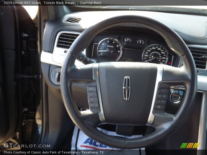 Tuxedo Black Metallic / Charcoal Black 2009 Lincoln MKS Sedan