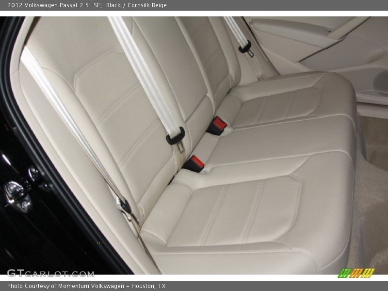 Black / Cornsilk Beige 2012 Volkswagen Passat 2.5L SE