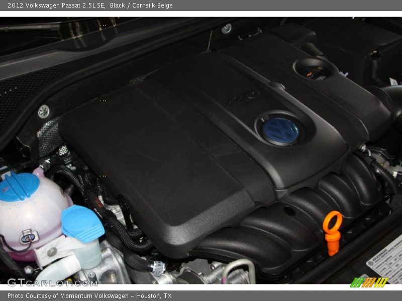 Black / Cornsilk Beige 2012 Volkswagen Passat 2.5L SE