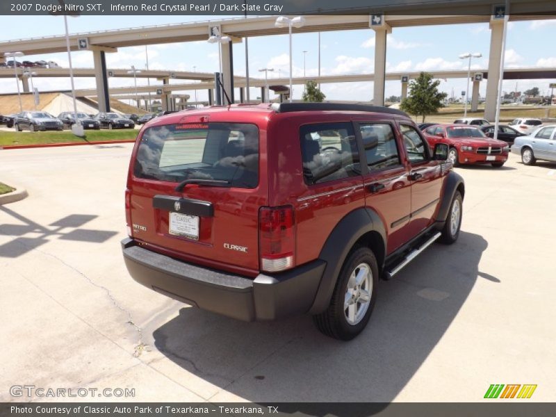 Inferno Red Crystal Pearl / Dark Slate Gray 2007 Dodge Nitro SXT