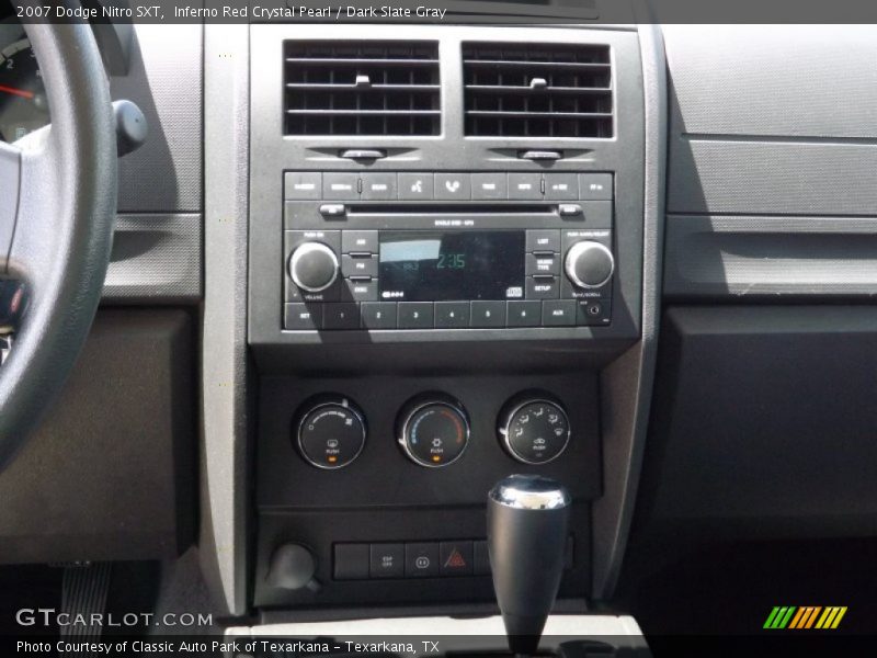 Inferno Red Crystal Pearl / Dark Slate Gray 2007 Dodge Nitro SXT