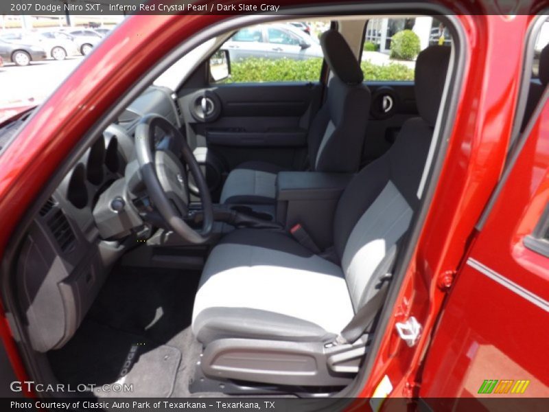 Inferno Red Crystal Pearl / Dark Slate Gray 2007 Dodge Nitro SXT
