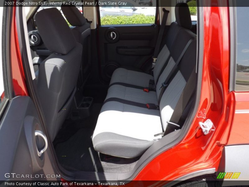 Inferno Red Crystal Pearl / Dark Slate Gray 2007 Dodge Nitro SXT