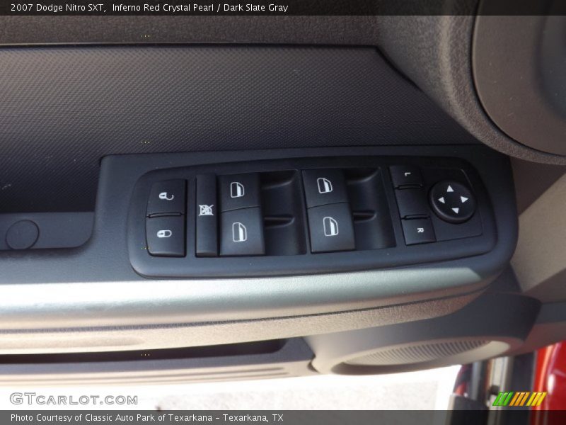 Inferno Red Crystal Pearl / Dark Slate Gray 2007 Dodge Nitro SXT