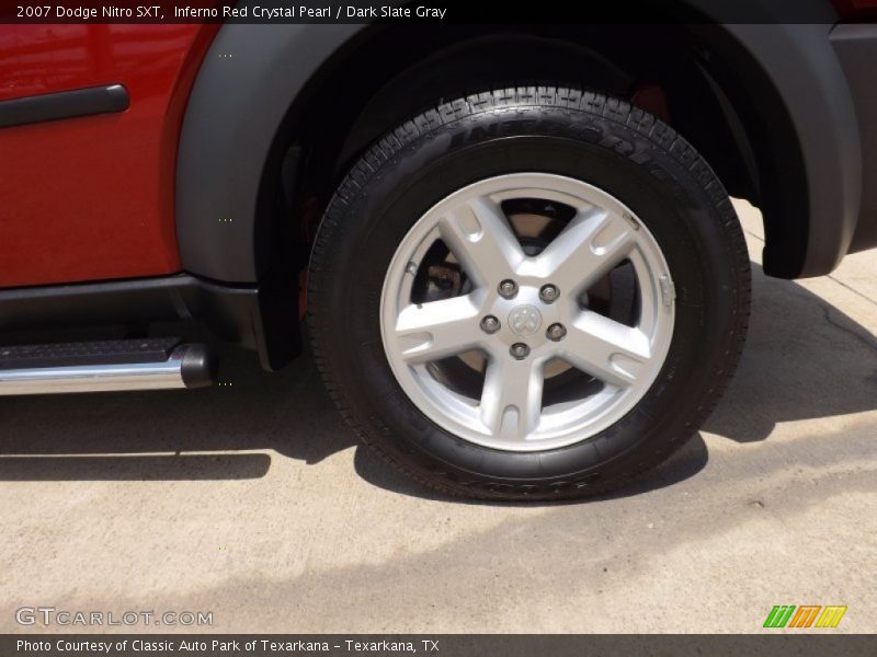 Inferno Red Crystal Pearl / Dark Slate Gray 2007 Dodge Nitro SXT