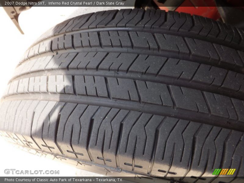 Inferno Red Crystal Pearl / Dark Slate Gray 2007 Dodge Nitro SXT