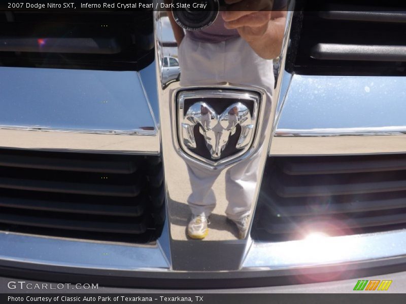 Inferno Red Crystal Pearl / Dark Slate Gray 2007 Dodge Nitro SXT