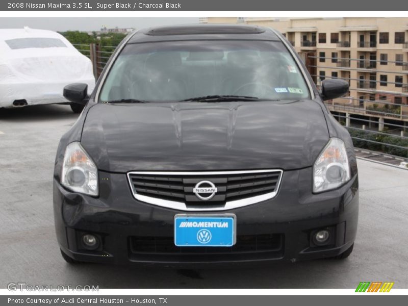 Super Black / Charcoal Black 2008 Nissan Maxima 3.5 SL