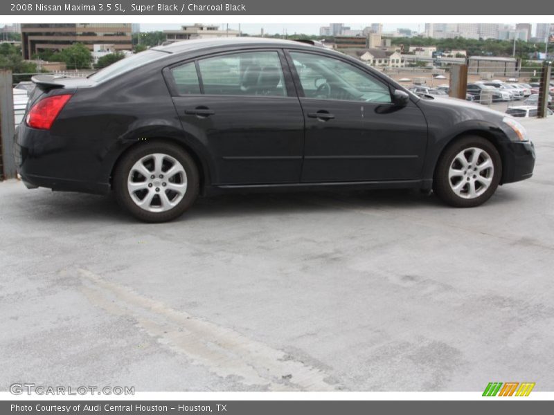 Super Black / Charcoal Black 2008 Nissan Maxima 3.5 SL