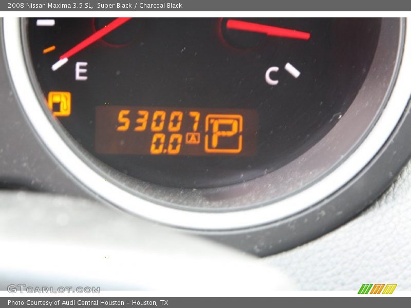 Super Black / Charcoal Black 2008 Nissan Maxima 3.5 SL