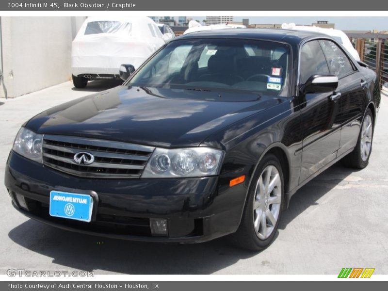 Black Obsidian / Graphite 2004 Infiniti M 45