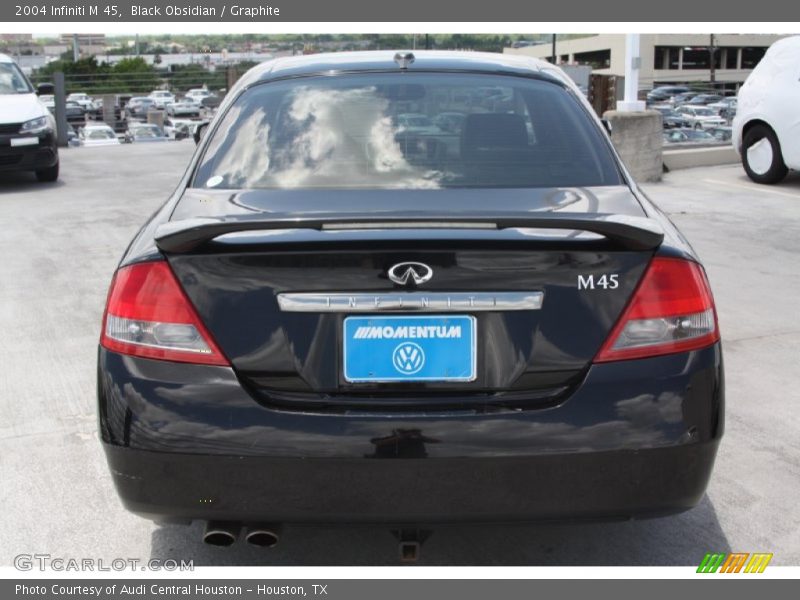 Black Obsidian / Graphite 2004 Infiniti M 45