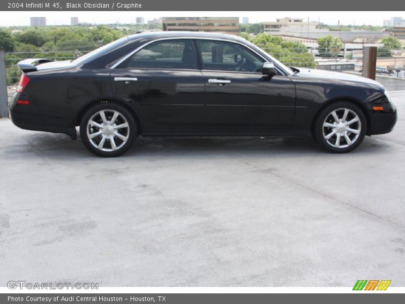 Black Obsidian / Graphite 2004 Infiniti M 45