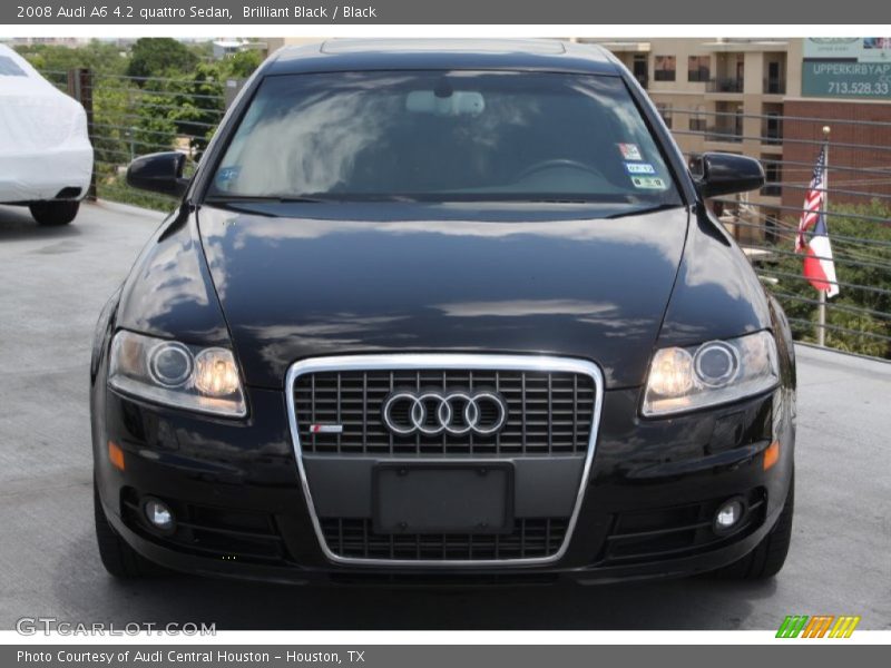 Brilliant Black / Black 2008 Audi A6 4.2 quattro Sedan