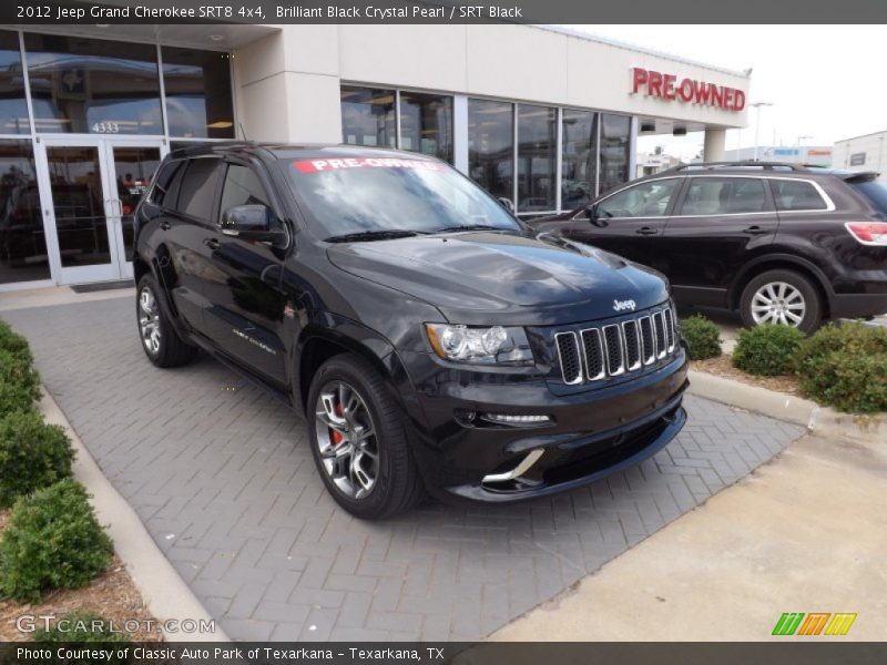 Front 3/4 View of 2012 Grand Cherokee SRT8 4x4