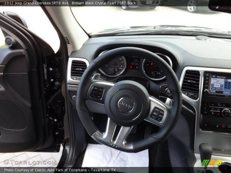 Brilliant Black Crystal Pearl / SRT Black 2012 Jeep Grand Cherokee SRT8 4x4