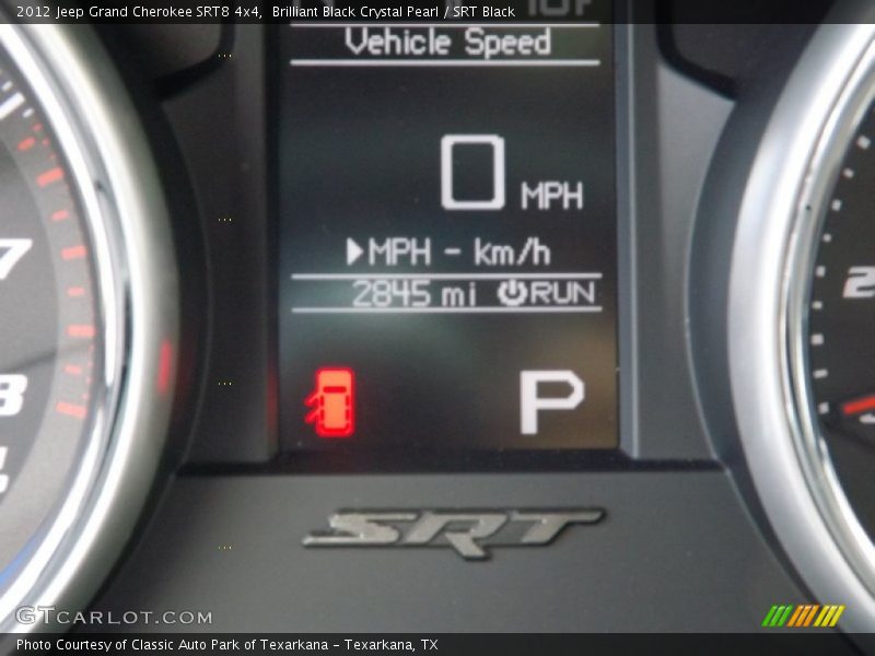 Brilliant Black Crystal Pearl / SRT Black 2012 Jeep Grand Cherokee SRT8 4x4